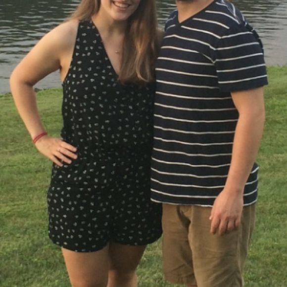 Black & White Romper - Picture 2 of 5